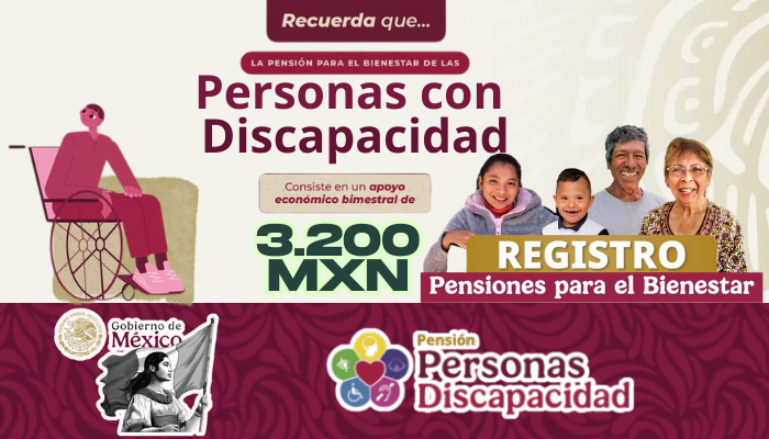 Pensión para el Bienestar de las Personas con Discapacidad