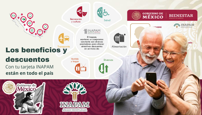 INAPAM Tarjeta de Descuento para Personas Adultas Mayores